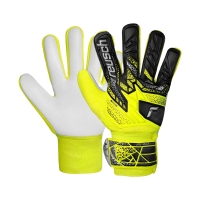 Reusch Attrakt Starter Solid Junior goalkeeper gloves yellow-black 5572514 2014