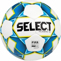 Minge Fotbal Select Numero 10 FIFA 5 2019 white blue yellow 15007