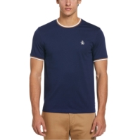 Original Penguin Short Sleeve Tipped T-Shirt Mens