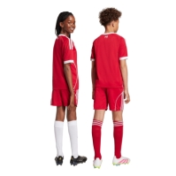adidas Liverpool Home Shorts 2025 2026 Juniors