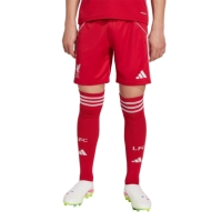 adidas Liverpool Home Shorts 2025 2026 Juniors