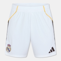 adidas Real Madrid Home Shorts 2025 2026 Adults