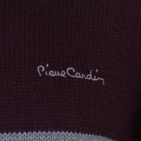 Pierre Cardin Quarter Zip Striped Knit pentru Barbati