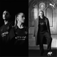 Puma Manchester City Authentic Away Kit 2025 2026 Adults