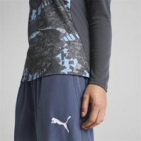 Puma Manchester City Pre-Match Quarter-Zip Top 2024 2025 Womens