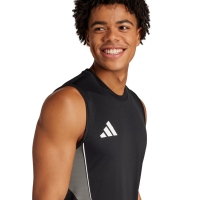 Men's adidas Tiro 25 Competition Sleeveless Jersey black JJ1521