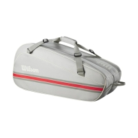 Wilson Team 6PK tennis bag gray and red WR8039903001