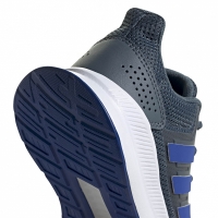 Pantofi sport for adidas Runfalcon K gray-blue FV9442 pentru Copil