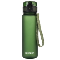 Meteor water bottle 500 ml dark green 74589