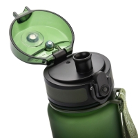 Meteor water bottle 500 ml dark green 74589