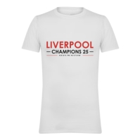 Team Team LFC Champions 2024/25 Tee Sn52