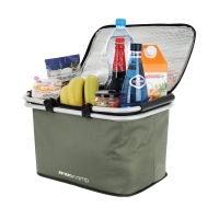 Thermal tourist basket Enero foldable 24l green 1048673
