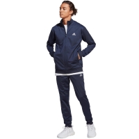 Men's tracksuit adidas Linear Logo Tricot Track Suit navy blue HZ2219