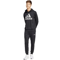 Men's tracksuit adidas Terry Hooded Tracksuit black IP1610
