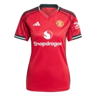 adidas Manchester United Home Shirt 2025 2026 Womens