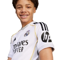 adidas Real Madrid Home Shirt 2025 2026 Juniors