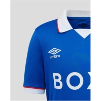 Castore Rangers Home Shirt 2025 2026 Juniors