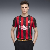 Puma AC Milan Authentic Home Shirt 2025 2026 Adults