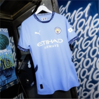 Puma Manchester City Home Shirt 2024 2025 Juniors