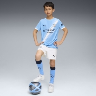 Puma Manchester City Home Shirt 2025 2026 Juniors