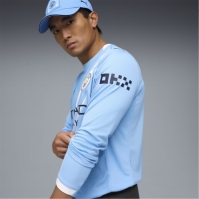 Puma Manchester City Long Sleeve Home Shirt 2025 2026 Adults