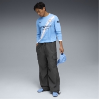 Puma Manchester City Long Sleeve Home Shirt 2025 2026 Adults