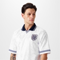 Score Draw Draw England 1990 Home Shirt Adults