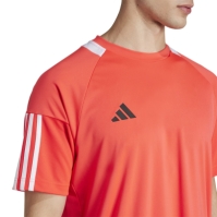 adidas Classic 3 Stripe Sereno T-Shirt Mens