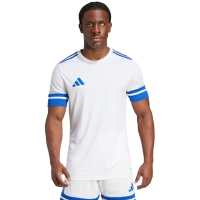 Men's adidas Squadra 25 T-shirt white and blue JG5827