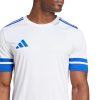 Men's adidas Squadra 25 T-shirt white and blue JG5827