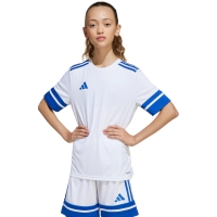 adidas Squadra 25 children's T-shirt white and blue JJ0060