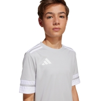 adidas Squadra 25 T-shirt for children light gray JJ0061