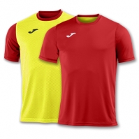 T-shirt Combi Reversible Red-yellow S/s
