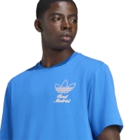 adidas Real Madrid Icons Graphic T-Shirt Mens