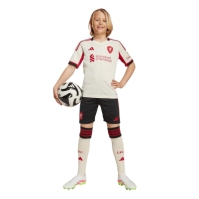 adidas Liverpool Away Shirt 2025 2026 Juniors