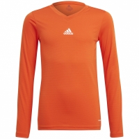 Koszulka dla dzieci adidas Team Base Tee pomara?czowa GN7511