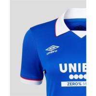 Umbro Rangers Home Football Shirt 2025 2026 Womens