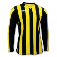 Tricouri Copa Yellow-black L/s Joma