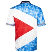 Score Draw England 1990 Mash Up Retro Football Shirt