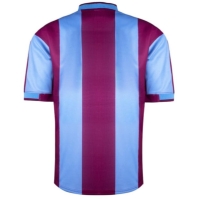 Score Draw Aston Villa Retro Home Shirt 00 Mens