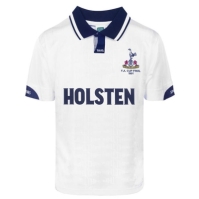 Score Draw Gascoigne Tottenham Hotspur Home Shirt 1991 Adults