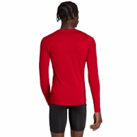 Koszulka m?ska adidas Techfit Aeroready Long Sleeve Tee czerwona HP0639