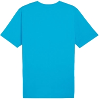 Men's T-shirt Puma Team Rise Logo Jersey Cotton light blue 658705 02
