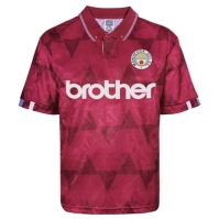 Score Draw Manchester City Retro Away Shirt 89 Mens