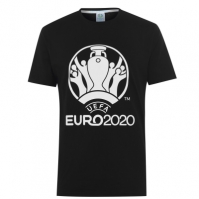 UEFA Euro 2020 Logo T Shirt Mens