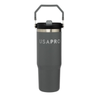 USA Pro Travel Cup with Flip Straw