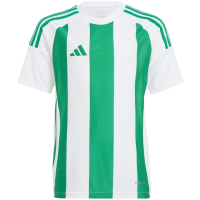 adidas Striped 24 white-green IW2138 kids' jersey