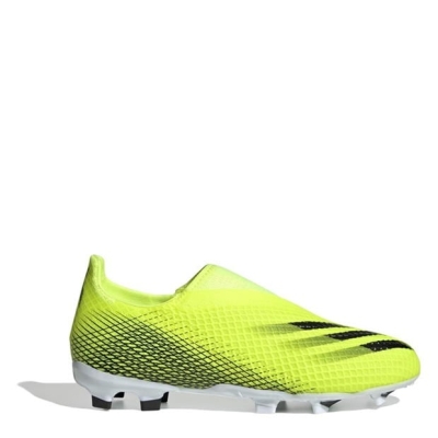 adidas X Ghosted .3 Laceless Childrens Firm Ground Football Boots