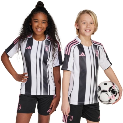 adidas Juventus 25/26 Home children's jersey white-black JN5237