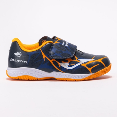 Super Copa Jr 2503 Navy Blue Fluor Orange Turf